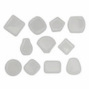Silicone Mold Diy Jewelry Making Round Geometric Fan Shape Pendant Epoxy Re