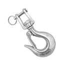 2pc 304 Stainless Steel Spring Gate Snap Hook Clip Marine Grade Lobster Claw