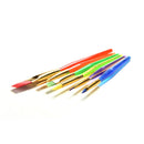 6 Pcs/Set Paint Brush Set New Nylon Handle Brush Kid Watercolor Drawing Z