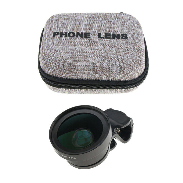 0.45X Super Wide Angle Lens & 15X Macro Lens 2 in 1 for Mobile Phone Camera