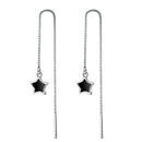1Pair Women Fashion Drop Dangle-Tassel Earrings Ear stud/Long/Line/Chain/Jewelry