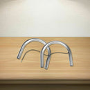 Modified Universal Cafe Racer Seat Frame Hoop Loop Brat Style with Led Brak