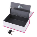 Book Safe with Lock Piggy Bank Mini Money Storing key-dancer
