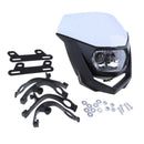 Motorcycle Plastic Front LED Headlight Fairing Kit for  CRF WRF YZF