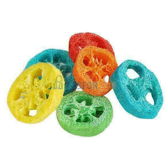 2pcs Pet Puppy Dog Cat Natural Environmental Loofah Tooth Cleaning pet Ch D V1I3