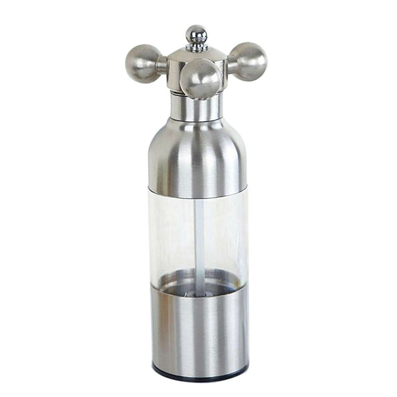 Faucet Valve Hand Manual Ceramic Salt&Pepper Mill/Grinder,Stainless Steel S