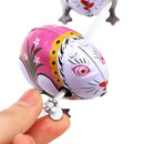 1Pc cute tin wind up clockwork toys jumping rabbit classic toyA Gw
