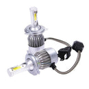 2pcs COB H4 55W 4600LM LED Headlight Kit Hi/Lo Beam Power Head Fog Bulbs 6000K