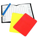 Soccor Referee Penalty Pencil Wallet Pad Yellow Red Card and Sports Noteboo S2V6