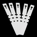 200 Pcs White Plastic Plant Tree Tags Nursery Garden Lables 2x20cm Wrap Aro J6N7