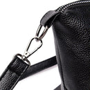 Solid Color Shoulder Messenger Handbags Women Leather Small Crossbody Bags