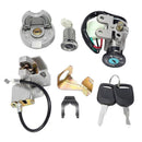 Ignition Switch Key Lock Gas Tank Cap Set for GY6 50Cc Jonway Taotao