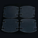 4x DIY Invisible Clear Car Door Handle Paint Scratch Protector Guard Film Sheet
