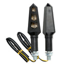 12V Motorcycle Bike 6LED Turn Signal Blinker light Indicators Amber Universal LJ