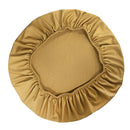 Stretch Dining Chair Seat Cover Cushion Wedding Venue Decor 13.8-20" Khaki