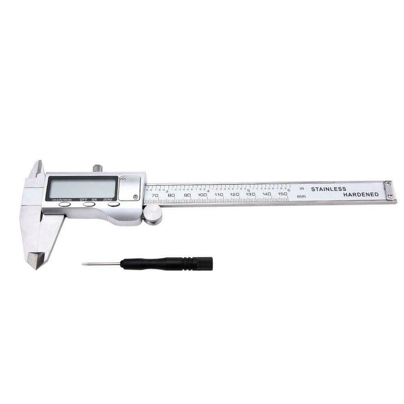 Metal Electronic Digital Vernier Caliper Micrometer Guage LCD A