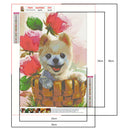 Full Round Drill Diamond Painting 5D DIY Dog Animal Mosaic Decor (Nx073)