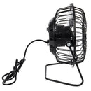High Quality 4 Inch Cooling Ventilation Fan USB Solar Powered Panel Iron Fa