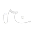 Replacement Coil Tube, Clear Twist On Acoustic Audio Tube with Earbuds Eartips