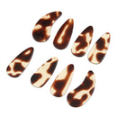 8 Pieces Guzheng Finger Picks Nails with Storage Box Large