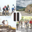 1Pair Bicycle Grips Bike Grips Fiber Leather Anti-slip Hand Grips