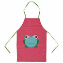 Cute Children Waterproof Apron With Cartoon Prints For Painting/Cooking
