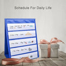 Tabletop Desktop Pocket Chart Table Top With Bonus 20X Dry Erase Cards,Desk K5Q4