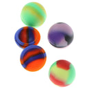 Silicone Container Ball Shape Pill Box Containers Storage Oil Jar Box Contain^