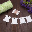 120pcs Embroidery Floss Craft Cross Stitch Thread Bobbin Storage Holder Tool