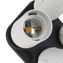 1 To 4 E27 Plastic Base Socket Light Lamp Bulb Head