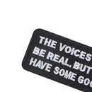 1pc the voices cloth badges patch embroidered applique sewing label patches Z