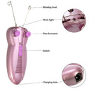 Lady Electric.Body Facial Hair Remover Defeatherer Cotton-Thread Epilator Shaver