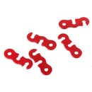 10 pcs Aluminum Tent Rope Tensioner Lever Tensioner Red K7A2