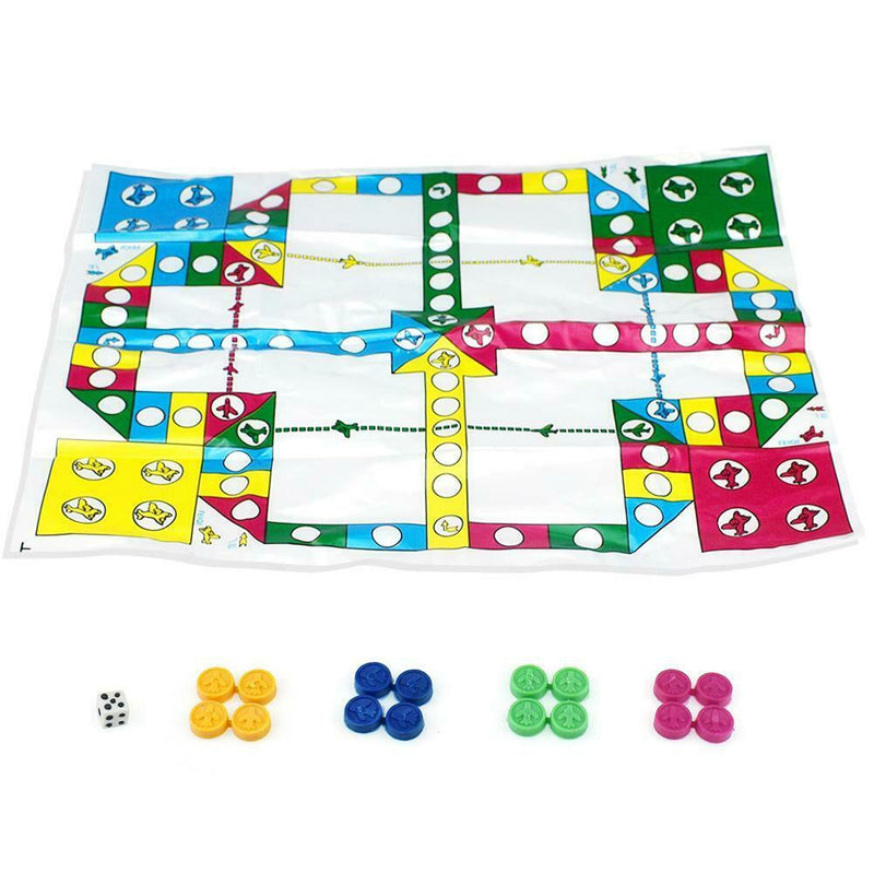 Classic Flight Chess Board Game Flying Chess Party Family Children Kid Toys A