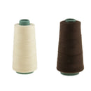 2 Spool Hair Weave Sew Decor Sewing Thread for Hair Wig Hair Extensions Tool