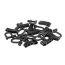 10x U Style Zinc alloy Adjustable Shackle Buckle For Paracord Bracelet