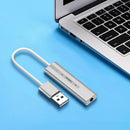 USB Sound Card External Converter USB Audio Adapter with 3.5mm Aux Stereo for