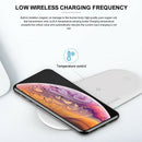 Multi-function wireless charger 3-in-1 mobile phone holder base 10W QI fast Q3I4