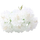 Pack 144 Artificial Cherry Blossom Simulation Silk Flower Plant Decor