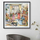 5D DIY Full Drill Diamond Painting Girl Embroidery Mosaic Kit Home Decor
