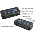 Mini Wireless Bluetooth HIFI Car Kit Hands free 3.5mm Jack AUX Audio Receiver