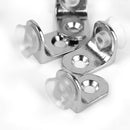 10pcs Suction Cup Bottle MarkBase Metal Plate Glass Shelf