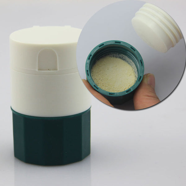 4 Layer Pill Medicine Crusher Grinder Splitter Tablet Divider Storage Box
