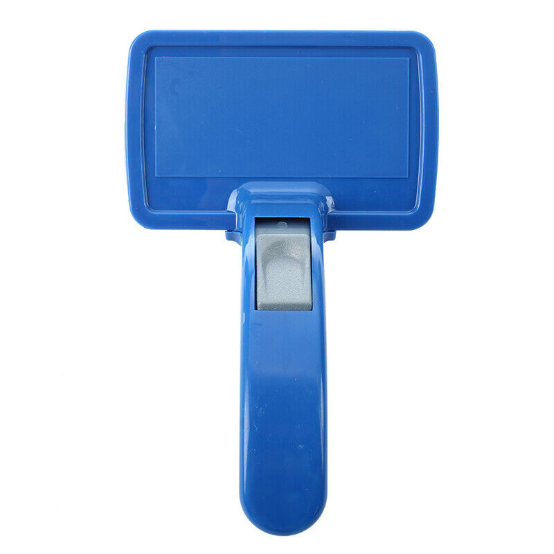 Brush cleaning grooming hair for dog animal cat Blue M1W6