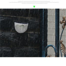 Solar Powered 6 LED Wall Fence Light Outdoor Garden Courtyard Stairs Wall Lamp#