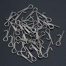 100 Pcs/set Fishing Soft Lure Bait Stinger Spike Hook Connecting Pin Needle Lock