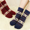 Womens Wool Blend Socks Christmas Snowflake Deer Unisex Warm Winter Socks Q6V7.
