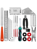 Portable Stainless Steel Guitar Cleaning and Maintenance tool set Newest Useful
