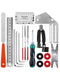 Portable Stainless Steel Guitar Cleaning and Maintenance tool set Newest Useful