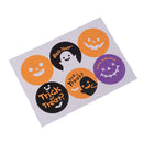 60x Halloween Stickers Decorative Baking Packing Seal Affixed Stickers Bottle ME